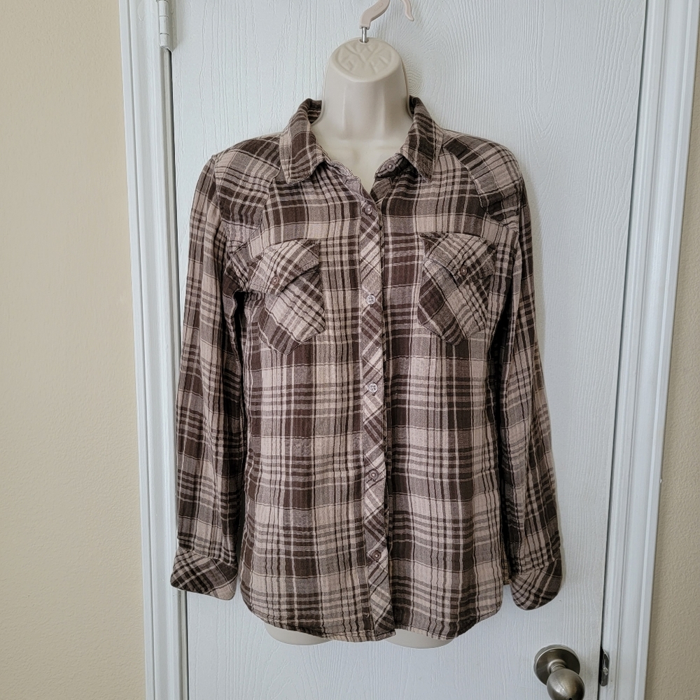 Rails Plaid Button Down Long Sleev